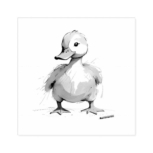 Ente Gummistempel (Prägung)