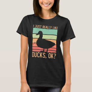 Ente I wie Enten Ok Duck 2 T-Shirt