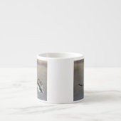 Ente im Flug Espressotasse (Vorderseite)