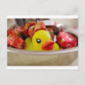 Ente in Candy Postkarte (Vorderseite)