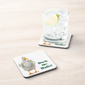 Ente in den Hallen Holiday Duck Getränkeuntersetzer (Rechte Seite)