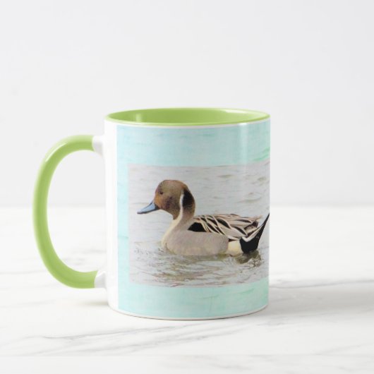Ente in der Tasse Wasser (Links)
