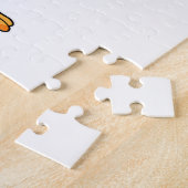 Ente in der Yoga-Fitness auf einem Leg Puzzle (Seite)