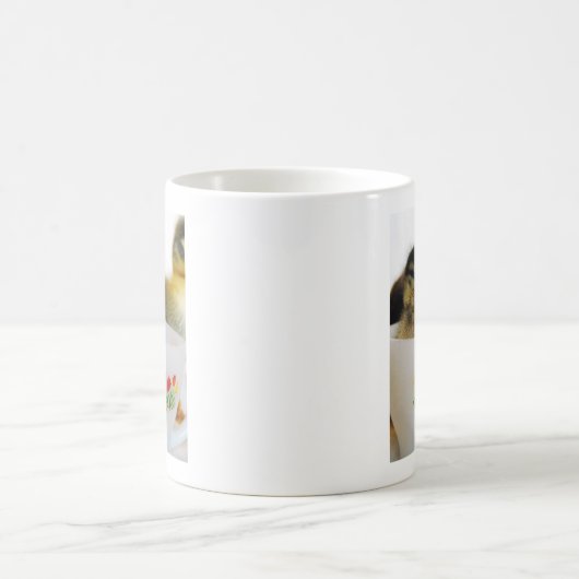 Ente in einem Teacup Kaffeetasse (Mittel)