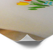 Ente in einem Teacup Poster (Ecke)