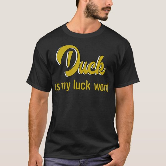 Ente ist mein Glück schwarze Labrador Haustiere T-Shirt (Vorderseite)