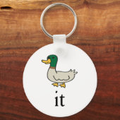 Ente IT-Schlüsselkette Schlüsselanhänger (Vorderseite)