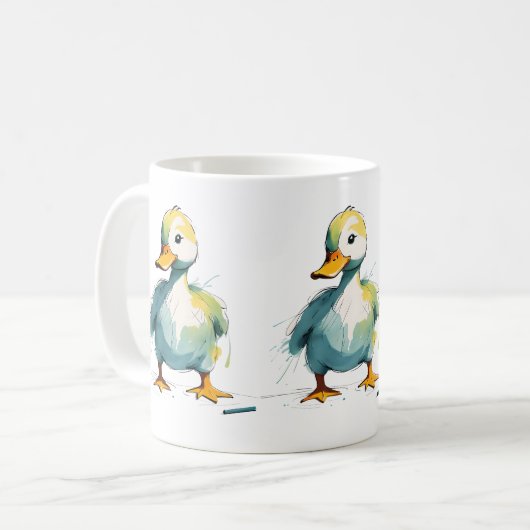 Ente Kaffeetasse (Vorderseite Links)