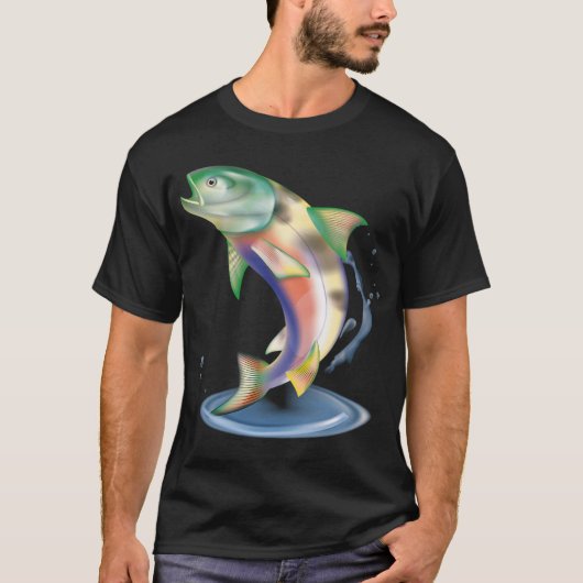 Ente Katze Fisch T-Shirt (Vorderseite)