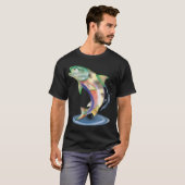 Ente Katze Fisch T-Shirt (Vorne ganz)