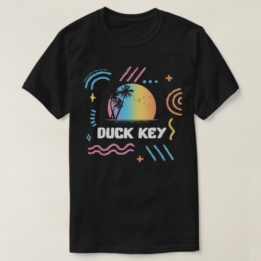 Ente Key Surfing Vacation Family Matching Tour Sou T-Shirt (Design vorne)