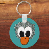 Ente Kopf duck head Schlüsselanhänger (Vorderseite)