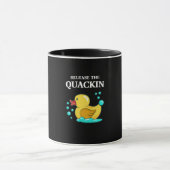 Ente - lasst das Quackin los Tasse (Zentrum)