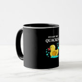 Ente - lasst das Quackin los Tasse (Vorderseite Links)