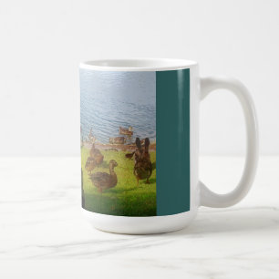 Ente Mädchen-Tasse Kaffeetasse
