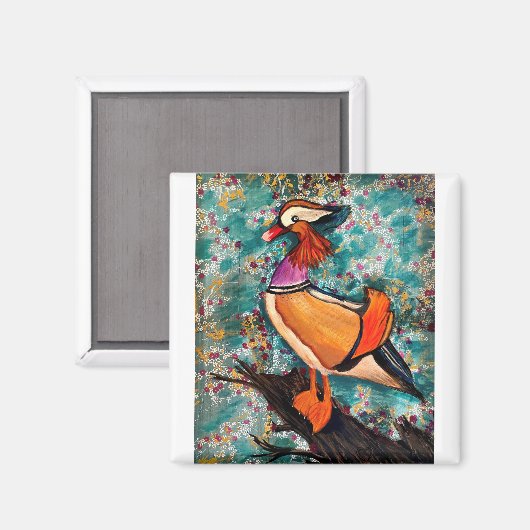 Ente Magnet (Vorderseite/Rückseite)