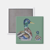 Ente Magnet (Vorderseite/Rückseite)