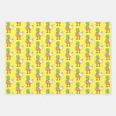 Ente mit Brille Geschenkpapier Set (Vorderseite 2)