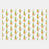 Ente mit Brille Geschenkpapier Set (Vorderseite)
