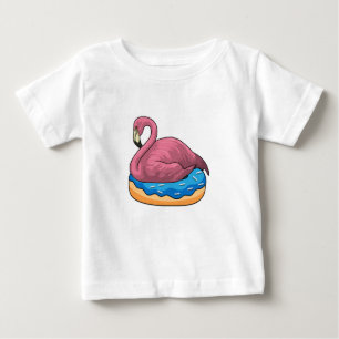 Ente mit Donut Baby T-shirt