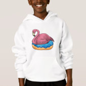 Ente mit Donut Hoodie (Vorderseite)