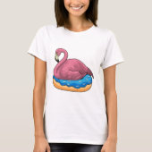 Ente mit Donut T-Shirt (Vorderseite)