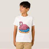 Ente mit Donut T-Shirt (Vorne ganz)