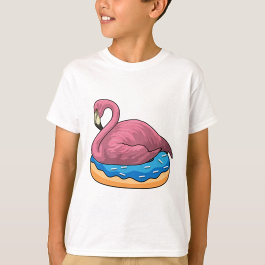 Ente mit Donut T-Shirt (Vorderseite)