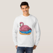 Ente mit Donut T-Shirt (Vorne ganz)