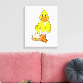 Ente mit Eiern Leinwanddruck (Insitu (Wohnzimmer))