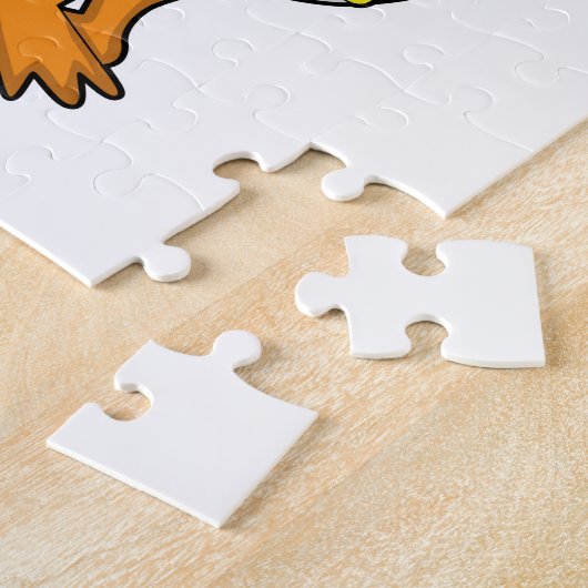 Ente mit Eiern Puzzle (Seite)