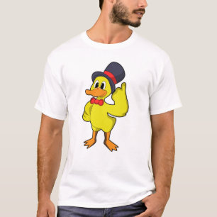 Ente mit Hut T-Shirt