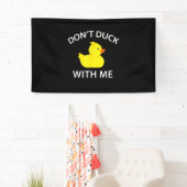 Ente mit mir-Funny-Gummi-Ente Banner (Insitu)