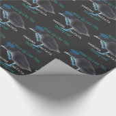 Ente mit mir Weckte so auf und Hakuna Matata Text Geschenkpapier (Ecke)