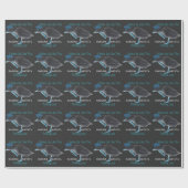 Ente mit mir Weckte so auf und Hakuna Matata Text Geschenkpapier (Flach)