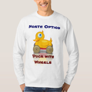 Ente mit Rädern T-Shirt