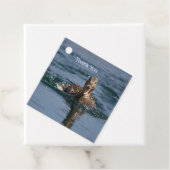 Ente mit Schnabel offen Geschenkanhänger (Beispiel)