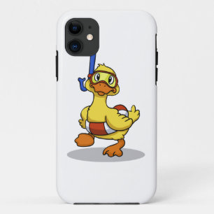 Ente mit Schnorchelmaske   Farbe wählen Case-Mate iPhone Hülle
