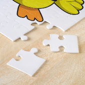 Ente mit Sonnenbrille Puzzle (Seite)