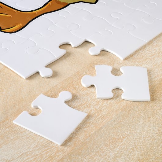 Ente mit Sonnenbrille Puzzle (Seite)