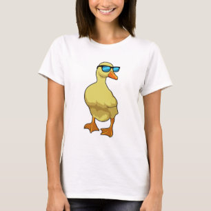 Ente mit Sonnenbrille T-Shirt