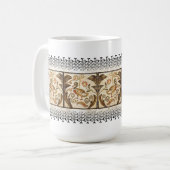 Ente - Mosaik Kaffeetasse (Vorderseite Links)
