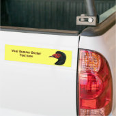 Ente: Muscovy Head Autoaufkleber (Auf Lkw)