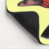 Ente: Muscovy Head Mousepad (Ecke)