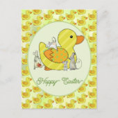 Ente nähen postkarte (Vorderseite)