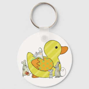 Ente nähen schlüsselanhänger