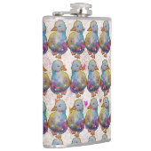 Ente namens Regenbogen Flachmann (Rechts)