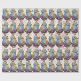 Ente namens Regenbogen Geschenkpapier