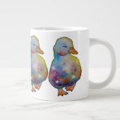 Ente namens Regenbogen Jumbo-Tasse (Rechts)