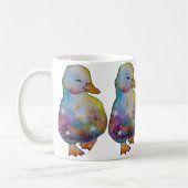 Ente namens Regenbogen Kaffeetasse (Links)